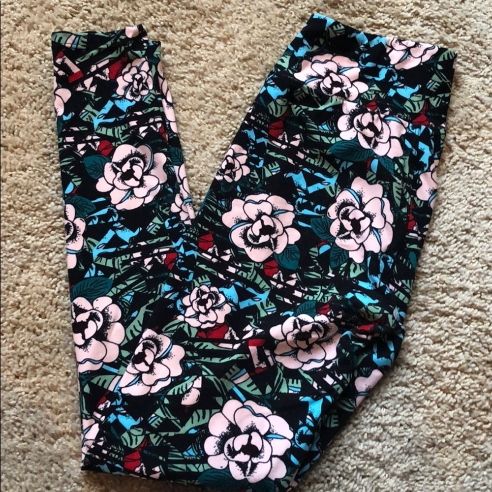 Lularoe Floral Leggings
